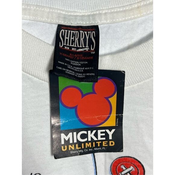 Vintage 90s Mickey Unlimited Disney NWT Tee - Picture 4 of 8